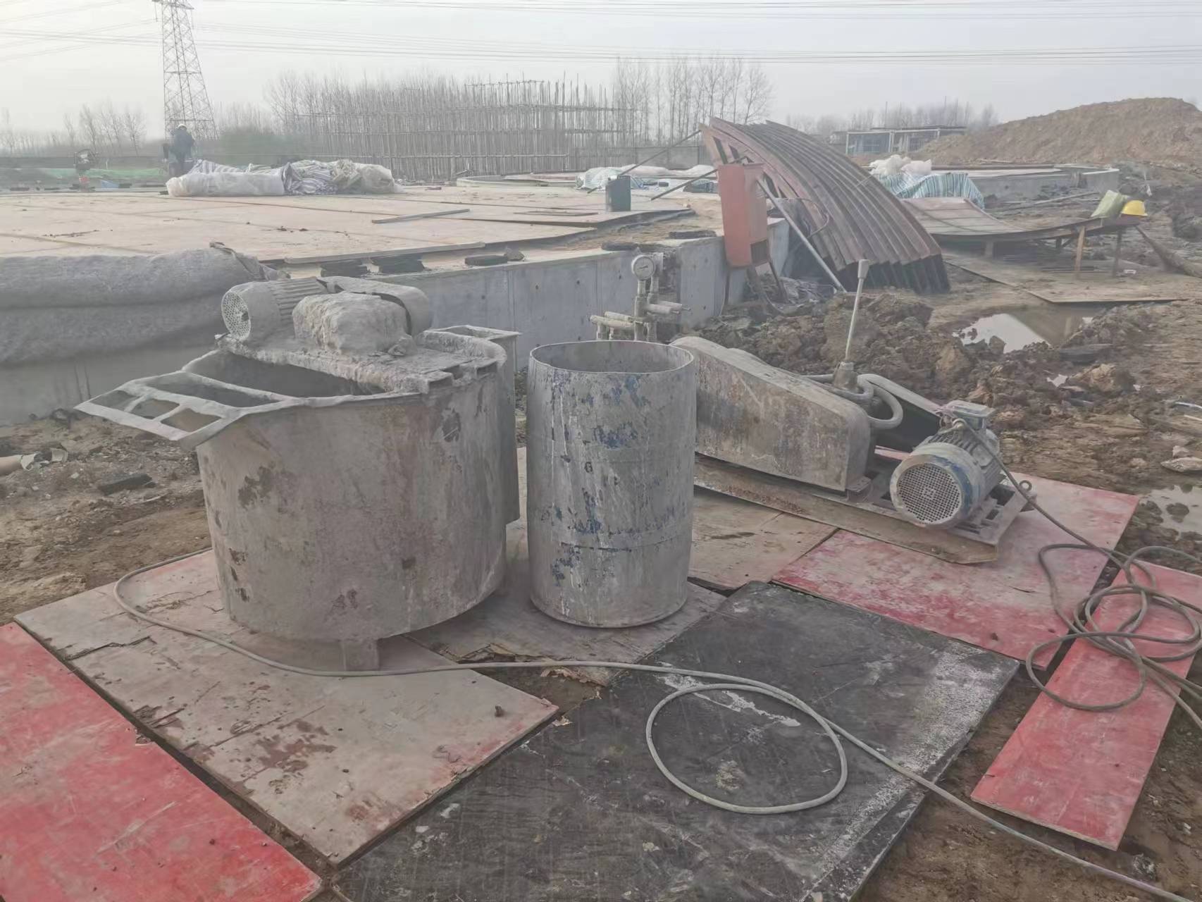 铁山设备基础注浆